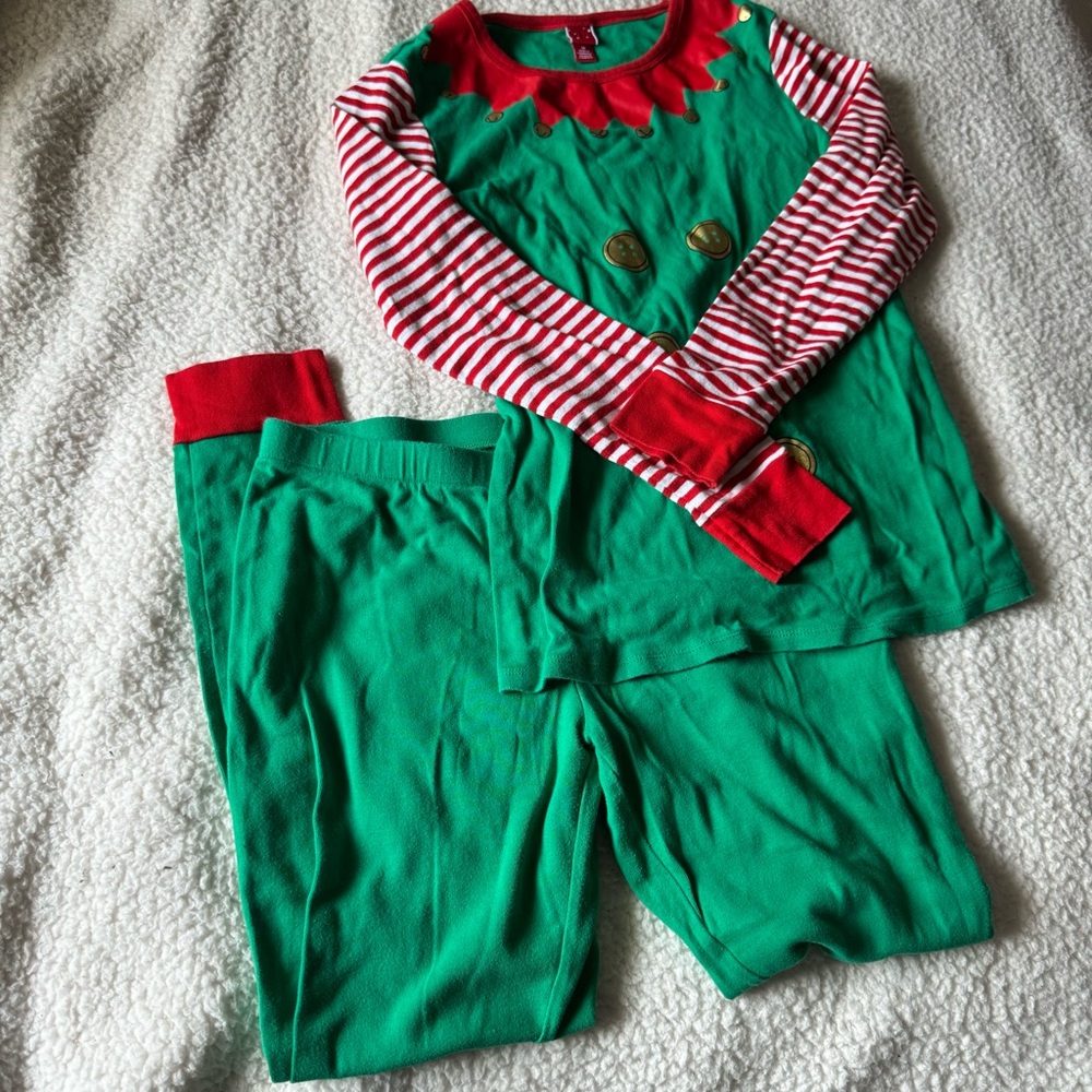 Target woman holiday elf pajamas